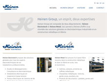 Tablet Screenshot of heinen.eu